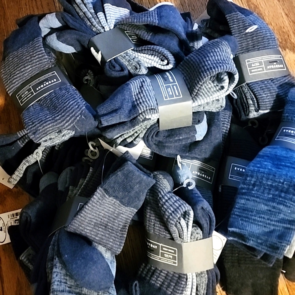 Stitch Fix crew socks.  3/pack.